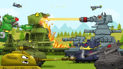 Download Merge Tanks 2: KV-44 Tank War (Unlimited Coins MOD) for Android