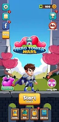 Download Hero Tower Wars (Free Shopping MOD) for Android