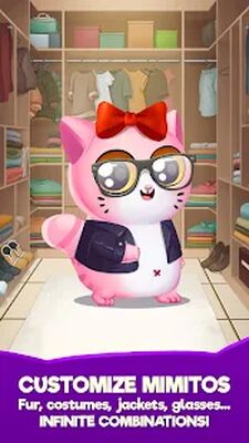 Download My Cat Mimitos 2 – Virtual pet with Minigames (Free Shopping MOD) for Android