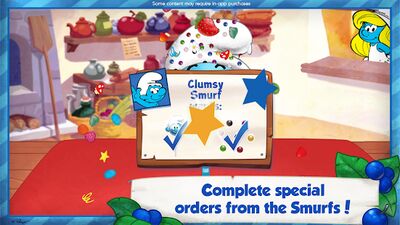 Download The Smurfs Bakery (Unlocked All MOD) for Android