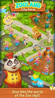 Download Farm Zoo Happy Day in Pet City (Free Shopping MOD) for Android