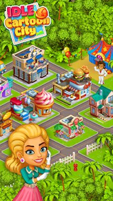 Download Idle Cartoon City (Unlimited Coins MOD) for Android