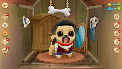 Download My Virtual Pet Louie the Pug (Unlocked All MOD) for Android