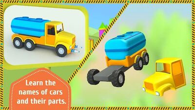Download Leo the Truck and cars: Educational toys for kids (Unlimited Money MOD) for Android
