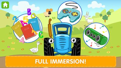 Download The Blue Tractor: Toddler Game (Unlimited Coins MOD) for Android