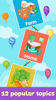 Download Toddler Flashcards for Kids (Unlimited Coins MOD) for Android