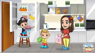 Download Vlad & Niki Supermarket game (Unlimited Coins MOD) for Android