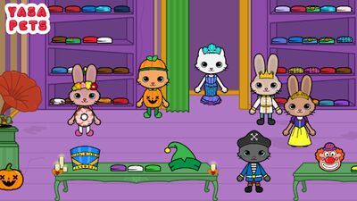 Download Yasa Pets Halloween (Unlimited Coins MOD) for Android