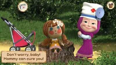 Download Masha and the Bear: Toy doctor (Unlocked All MOD) for Android