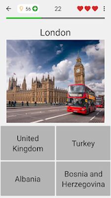 Download Capitals of All Countries in the World: City Quiz (Free Shopping MOD) for Android