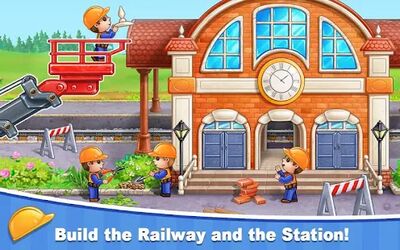 Download Train Games for Kids: station (Unlimited Coins MOD) for Android