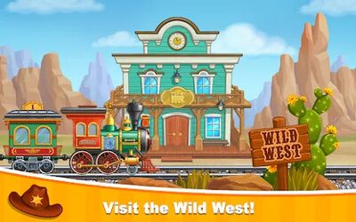 Download Train Games for Kids: station (Unlimited Coins MOD) for Android