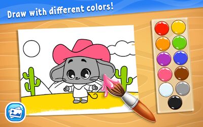 Download Colors learning games for kids. Drawing for babies (Free Shopping MOD) for Android