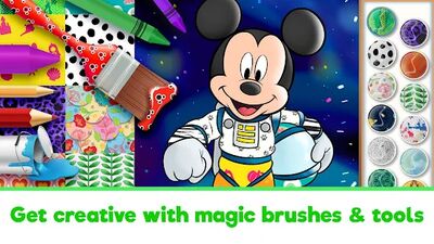 Download Disney Coloring World (Unlimited Money MOD) for Android