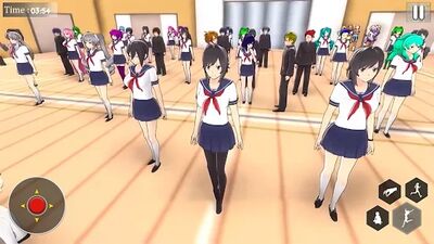 Download Anime High School Girl: Japanese Life Simulator 3D (Premium Unlocked MOD) for Android
