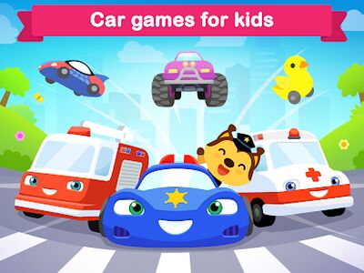 Download Car games for kids & toddler (Unlocked All MOD) for Android