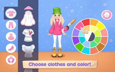 Download Fashion Dress up games for girls. Sewing clothes (Unlimited Money MOD) for Android