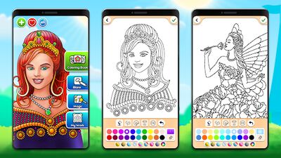 Download Princess Coloring Game (Free Shopping MOD) for Android