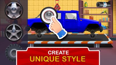 Download Kids Garage: Car & Truck Games (Unlimited Money MOD) for Android