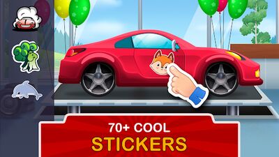 Download Kids Garage: Car & Truck Games (Unlimited Money MOD) for Android