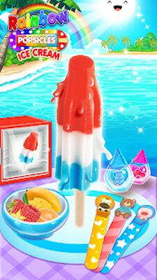 Download Rainbow Ice Cream & Popsicles (Free Shopping MOD) for Android