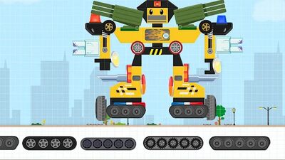 Download Brick Car 2 Game for Kids: Build Truck, Tank & Bus (Unlimited Money MOD) for Android