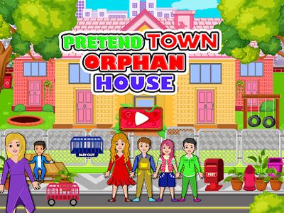 Download Town Orphan House: Pretend Home Games (Unlimited Coins MOD) for Android