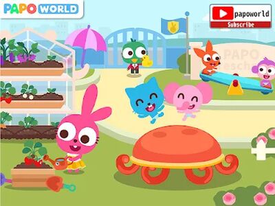 Download Papo Town Preschool (Unlimited Money MOD) for Android