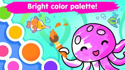 Download Coloring games for kids age 2 (Unlocked All MOD) for Android