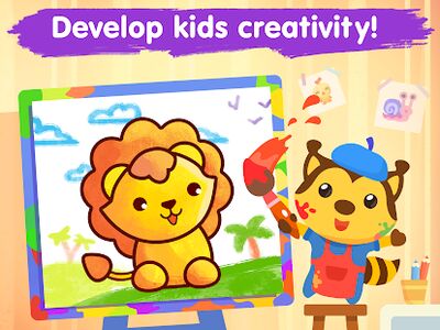 Download Coloring games for kids age 2 (Unlocked All MOD) for Android