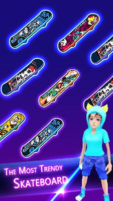 Download Cyber Surfer: EDM & Skateboard (Unlocked All MOD) for Android