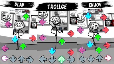 Download Trollge vs FNF: Troll Face Friday Night Funkin Mod (Unlimited Coins MOD) for Android