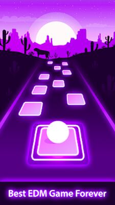 Download Magic Ball Tiles Hop Music Run (Unlimited Coins MOD) for Android