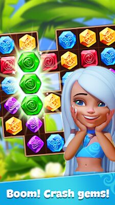 Download Gemmy Lands: Match 3 Games (Unlimited Money MOD) for Android