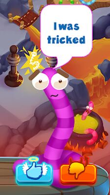 Download Worm out: Brain teaser & fruit (Premium Unlocked MOD) for Android