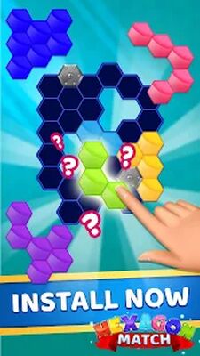 Download Hexagon Match (Free Shopping MOD) for Android