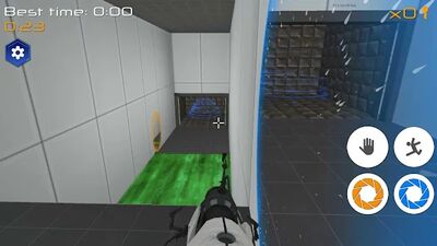 Download Portal Maze 2 game 3D aperture (Unlocked All MOD) for Android