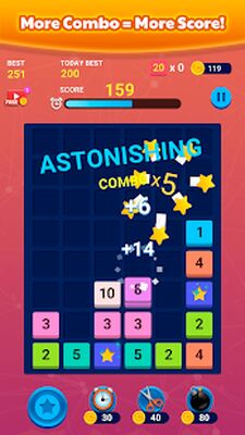 Download Merge Block: Number Puzzle Fun (Unlocked All MOD) for Android
