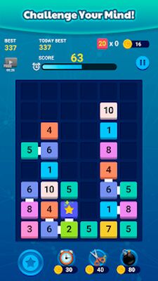 Download Merge Block: Number Puzzle Fun (Unlocked All MOD) for Android