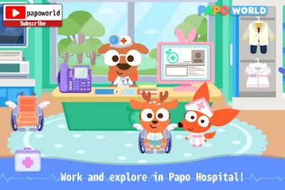 Download Papo Town: Hospital (Unlimited Coins MOD) for Android