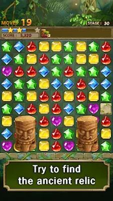 Download Jewels Jungle : Match 3 Puzzle (Unlocked All MOD) for Android