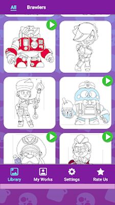 Download Coloring Book for Brawl Stars (Unlimited Money MOD) for Android