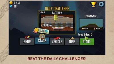 Download Hill Climb Racing (Unlocked All MOD) for Android