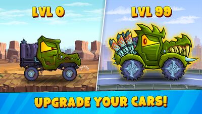 Download Car Eats Car 3 Hill Climb Race (Unlimited Coins MOD) for Android