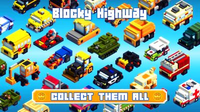 Download Blocky Highway: Traffic Racing (Premium Unlocked MOD) for Android