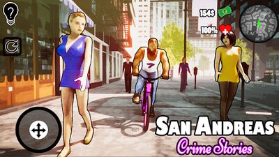 Download San Andreas Crime Stories (Unlimited Coins MOD) for Android