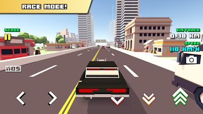 Download Blocky Car Racer (Unlocked All MOD) for Android