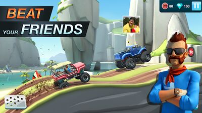 Download MMX Hill Dash 2 – Offroad Truck, Car & Bike Racing (Unlimited Money MOD) for Android