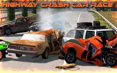 Download Highway Crash Car Race (Unlimited Money MOD) for Android