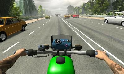 Download Russian Moto Traffic Rider 3D (Premium Unlocked MOD) for Android